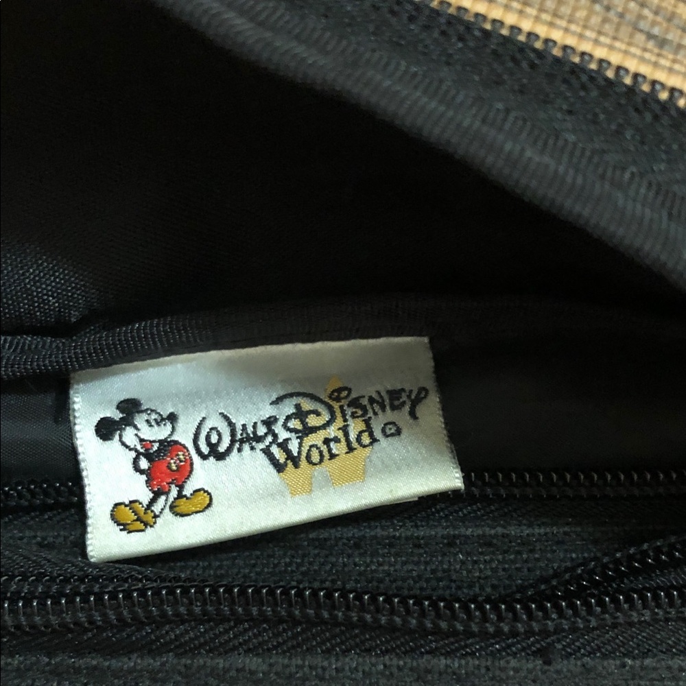 NWOT Disney Black Waist Bag with 100 Years of Magic Mickey Graphic - Picture 2 of 6